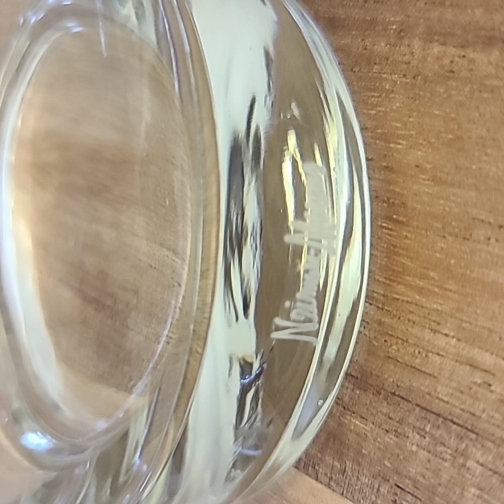 Nieman Marcus Etched Sunburst Glass Tumblers Set of 6 - Picture 3 of 6
